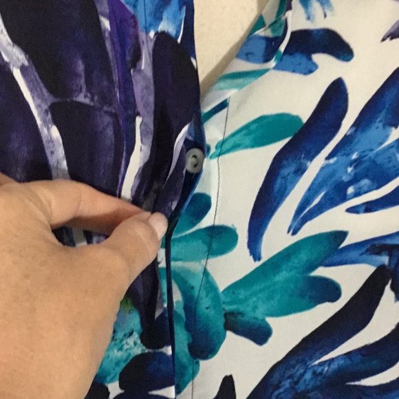 Worth 100% Silk Blouse, sz M - Picture 3 of 7